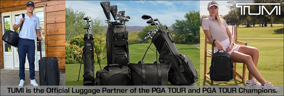TUMI is the Official Luggage Partner of the PGA TOUR and PGA TOUR Champions. 