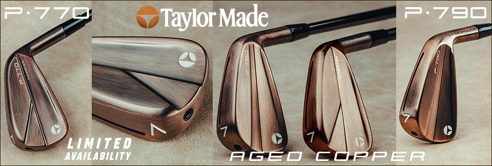 Taylormade Limited P790 Aged Copper Irons