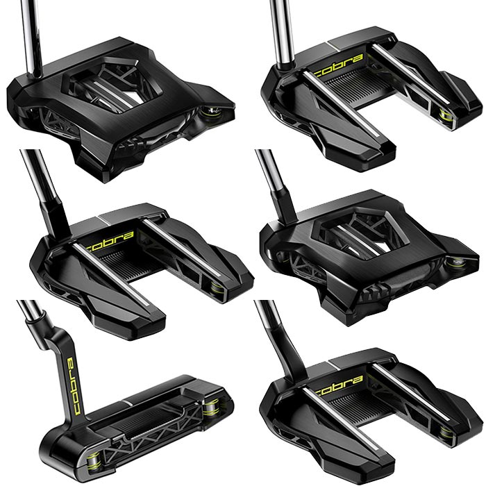 COBRA 2022 KING 3D Printed Black Putters - Fairway Golf COBRA 2022 KING 3D Printed Black Putters - Fairway Golf